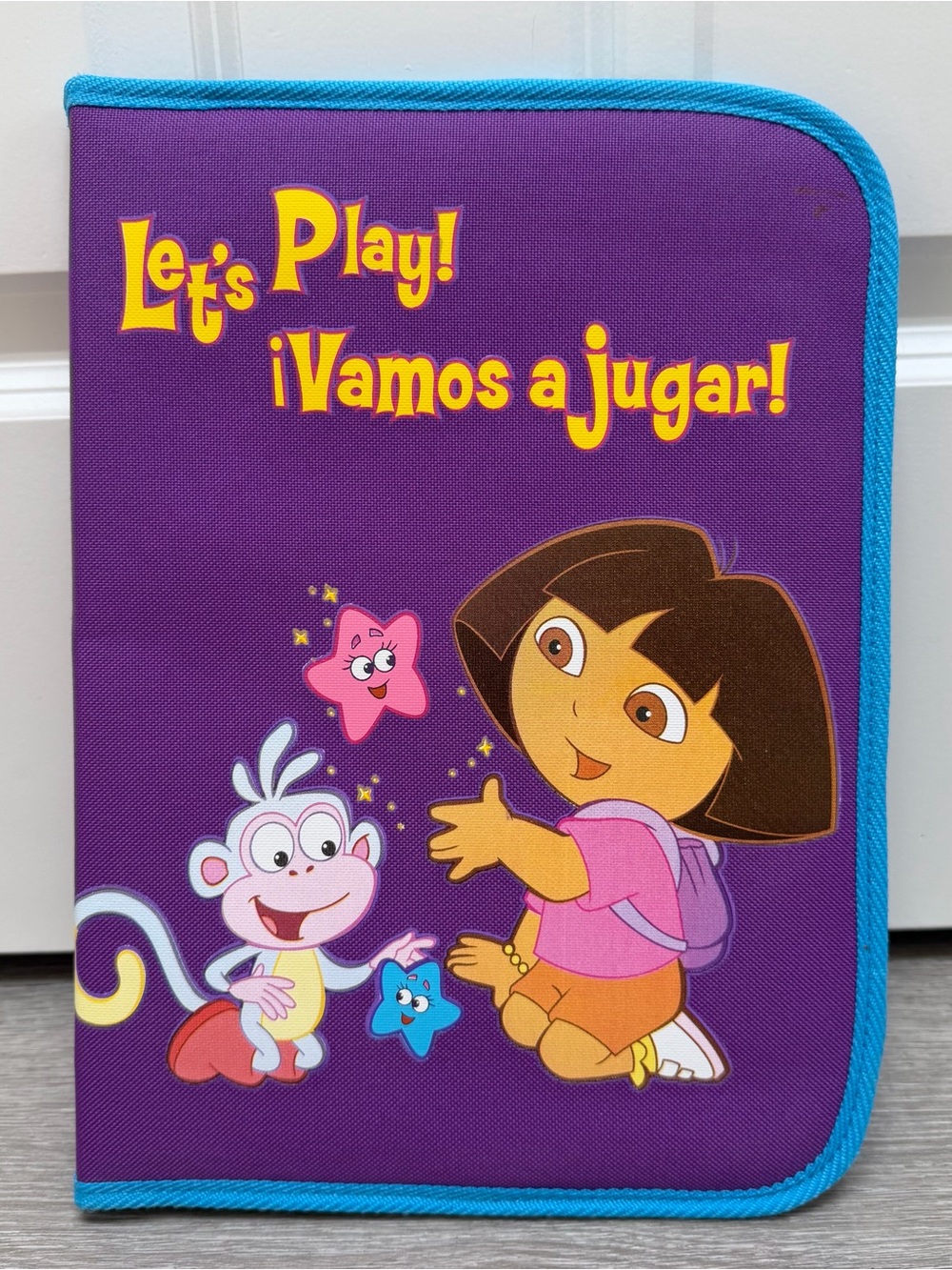 DORA THE EXPLORER VINTAGE 2003 BINDER FOLDER NICKELODEON